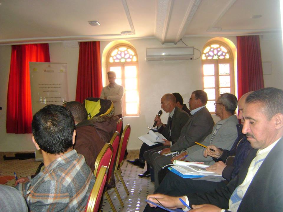 دورة تكوينية بفندق تمناي بميدلت