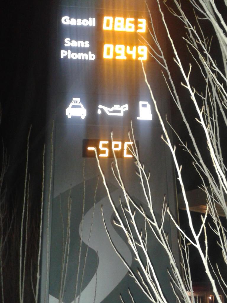 درجة الحرارة بالنزالة