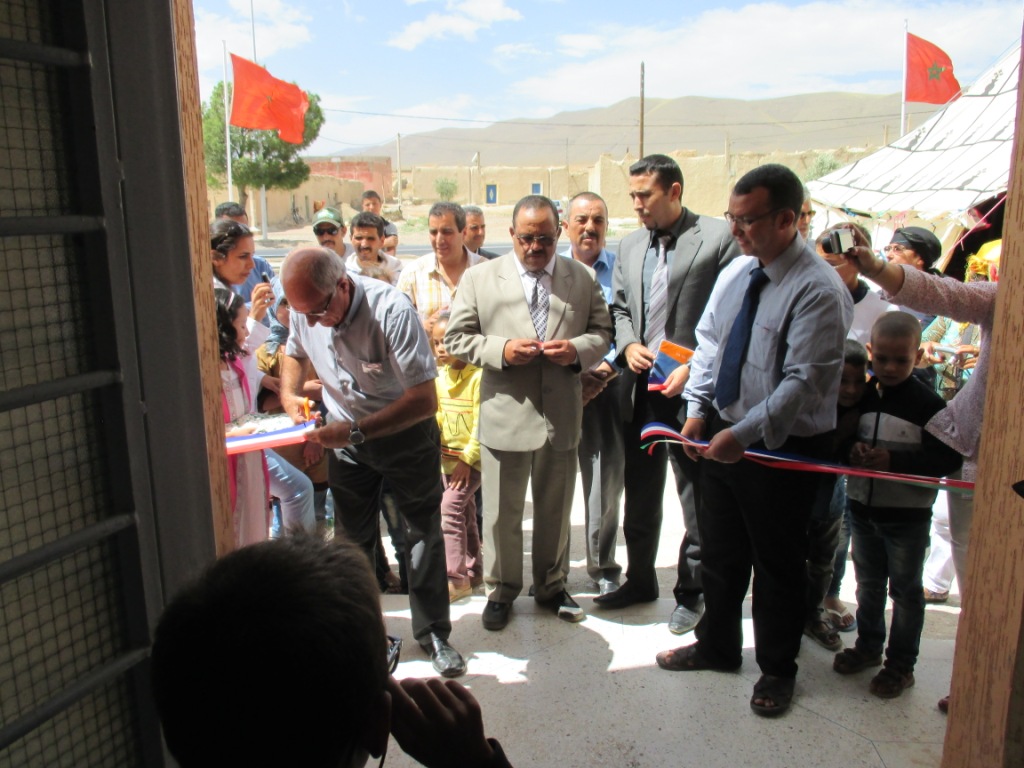 افتتاح المركب الاجتماعي و الحرفي