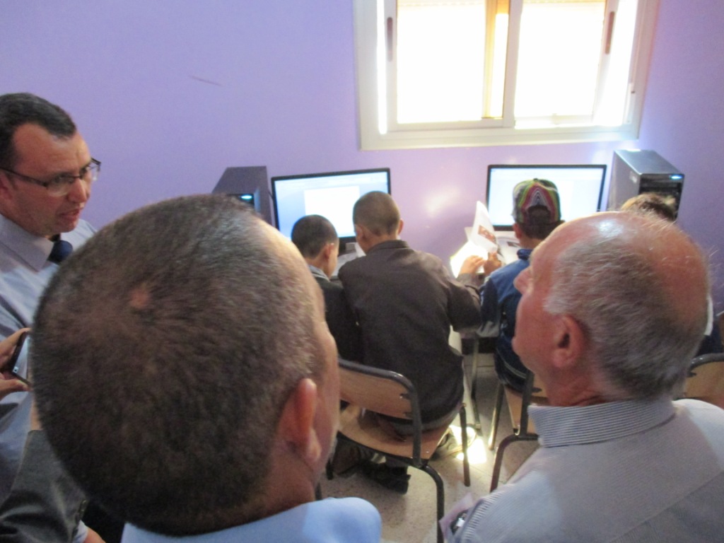 افتتاح المركب الاجتماعي و الحرفي