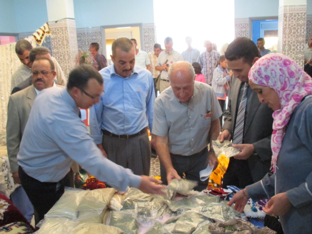 افتتاح المركب الاجتماعي و الحرفي